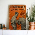 1929 Ether and Me or "Just Relax" by Will Rogers. Pictures by Grim Natwick. HTF Hardcover Vintage Book. Published by G.P. Putnam's Sons