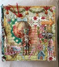 Nutcracker Journal | Large Christmas Journal 8.5x8.5x2.5” | Christmas Toys Writing Journal | Keepsake Christmas Book