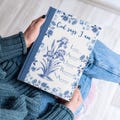 Christian Name Journal, God Says I Am Notebook, Name With Bible Verses, Custom Scripture Gift For Women, Toile Religious Christian Gift