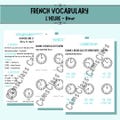 Learn to read hours in French
