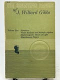 The Scientific Papers of J. Willard Gibbs Volume Two vintage softcover science book