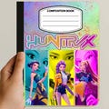 K-Pop Demon Hunter Notebook – Personalized Journal with Front & Back Cover, Laminated Gift