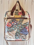 Vintage Quilted Bible Carry Bag/Extra Large