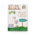 Library-Inspired Hardcover Journal with Cute Goose Design, Perfect for Book Lovers, Reading Journals, Gift for Students, Writers, and [...]
