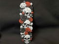 Rose & Bones Bookmark – Gothic style skull bookmark with roses – 3D printed gift for fantasy and book fans