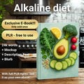 Alkaline diet 24k words PLR book | Exclusive E-Book | plr resell rights | e book commercial use | digital download ready to sell