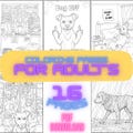 coloring book for adults / coloring book for adults / funny dogs / funny dogs (dogOFF)