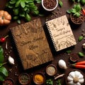 Personalized Wooden Recipe Book – Custom Recipe Journal – Handmade Cooking Notebook – Unique Kitchen Gift