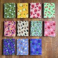 Mini Notebook SAMPLE SALE | Used ONLY for Product Photos | Laminated Mini Journal with Nature Patterns | 5 x 7 Inches | See Description!