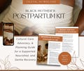 Black Mother’s Postpartum Kit | Culturally-Inspired Digital Guide for Healing, Support, & Rest After Birth