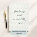 Pregnancy Journal With Prompts Gender Neutral Color Expecting Mom Gift Maternity Keepsake