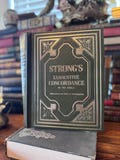 Vintage Strong’s Exhaustive Concordance of the Bible | James Strong | Royal Publishers Nashville | Christian Reference & Study Book