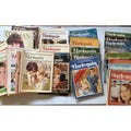 LOT of 5 Harlequin Magazines - RANDOM MIX - Romance Woman's Vintage 1970s Ads