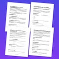 Pre-Marital Counseling - Roles and Responsibilities - 4 Document Bundle