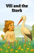 Vili and the Stork – Digital Children’s Story and Activity Book | Printable Kids Book with Games, Coloring Pages and Tracing for Ages 3-6