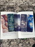Translucent Art Bookmarks | Dark Academia Aesthetic Bookmark | Van Gogh, Monet, Botticelli | Reading Accessories for Book Lovers