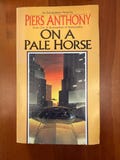 On A Pale Horse by Piers Anthony- 1984 Del Rey Paperback