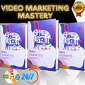 Video Marketing Mastery: Editable Guide and Strategy Course | Learn to Grow with Video Content | PLR + MRR | Rebrand & Resell