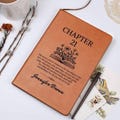 Personalized 21st Birthday Gift for Her Him, Custom Name Leather Journal, Unique Chapter 21 Birthday Gift for Daughter, Sister, Best Friend