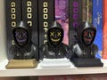 Masked Men Mini Bust - shelfie - bookish display - masked men do it better !