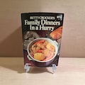 Betty Crocker's Family Dinners In a Hurry Eight Printing 1977 Paperback Vintage Cookbook/Recipe Book Unique Collectible ISBN 0-307-09910-5