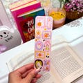 Cute Spooky Frames Bookmark – Pastel Halloween Ghost & Pumpkin Bookmark for Book Lovers