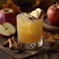 Spiced Apple Bourbon Smash – Viral Recipe, Apple Bourbon Cocktail, Spiced Fall Drink Recipe, Holiday Party Beverage, Festive Drink, Beverage