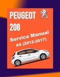 Peugeot 208 A9 (2012-2017) Workshop Service Guide