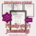 Journaling Journey, Surface to Soul, Guided Prompts for Self Discovery, Self Paced Workbook, Learn to Journal, Writing Prompts, Self Care
