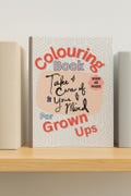 Take Care of Your Mind – A4 Printable Coloring Book for Stress Relief | Mindfulness Coloring Pages for Adults