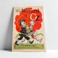 Vintage 1956 Wizard of Oz Reilly & Lee Softcover Book - Denslow Illustrator - Frank L. Baum - Gift for Book Collector