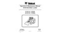 Bobcat S160 2 Skid Steer Loader S/N 529911001 - 529959999- 530011001 - 530059999 -AC3211001 - AC3259999 Operation and Maintenance Manual PDF
