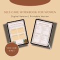 Self-Care Workbook for Women | Printable Mental Health & Wellness Journal