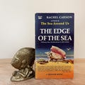 The Edge of the Sea by Rachel Carson 1959/ HTF Vintage Illustrated Nature Illustrated by Bob Hines/ Great 1950s Paperback/ Beach House Decor