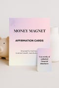 Money Magnet Affirmation Cards | 50 Printable Mantras for Wealth, Abundance & Positive Mindset | Digital Download