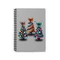 Christmas Tree Spiral Notebook - Festive Holiday Journal, Christmas Gift, Planner, Note-taking, Diary