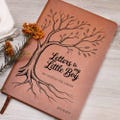 Letters To My Little Boy Journal - Dear Son Notebook, As I Watch You Grow- Personalized Name Journal- Custom Journal New Mom Dad Parent Gift