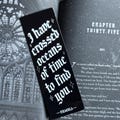 Oceans of Time Bookmark : Dark Romance, Bookmarks, Bookish Accessories, Goth, Bookworm, Reader, Dracula