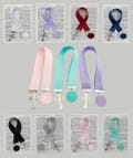 Ribbon & Cross Bookmark | 9 Colors | Free Shipping | Bible Bookmark | Dedication Gift | Communion Gift | Baptism Gift | Bible Study