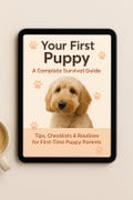 Puppy Survival Guide eBook + Printables | New Puppy Planner, Checklists & Training Tips