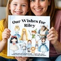 Our Wishes for… | Personalized Children’s Book with Name – Storybook Characters | Custom Baby, Toddler, Child Gift for Birthday, Baby Shower