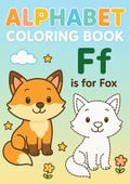 Alphabet Coloring Book | Printable ABC Tracing Pages for Kids | Educational Coloring Worksheets | Preschool Learning