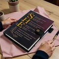 Personalized SHE Leather Journal For Women Notebook Diary Custom Gifts Journal With Name Self Care Refillable Notebook Healing Journal