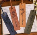 Custom Your Leather Bookmark,Personalized Name Bookmark,Gifts for readers,Gift for Book Lovers,bookmark for her,Bridesmaid gift,Wedding gift