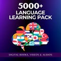 5000+ Language Learning Bundle | Ebooks, Audio & Video Courses | 45+ Languages Pack | Digital Language Course with MRR PLR Rights