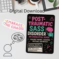 PTSD Humor Mental Health Guide, Digital Therapy Support with Bonus Poster and Wallpaper – Funny Anxiety Help Gift for Mental Health Warriors