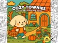 Comfy Cozy Coloring Books Comfy Coloring Book Cozy Cute Coloring Pages Cozy Color Book Aesthetic Coloring Book Colorful Book Coloring