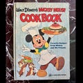 Walt Disney's Mickey Mouse Cookbook 1975 Golden Book Childrens Kids Recipes EC