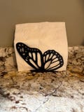 Butterfly napkin holder 3D printed