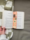 autumn stamp bookmark